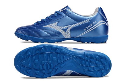 Mizuno Monarcida Neo TF Low-Tops Soccer Shoes - Blue/White