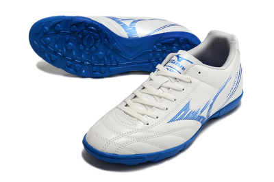 Mizuno Monarcida Neo TF Low-Tops Soccer Shoes - White/Blue