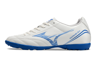 Mizuno Monarcida Neo TF Low-Tops Soccer Shoes - White/Blue