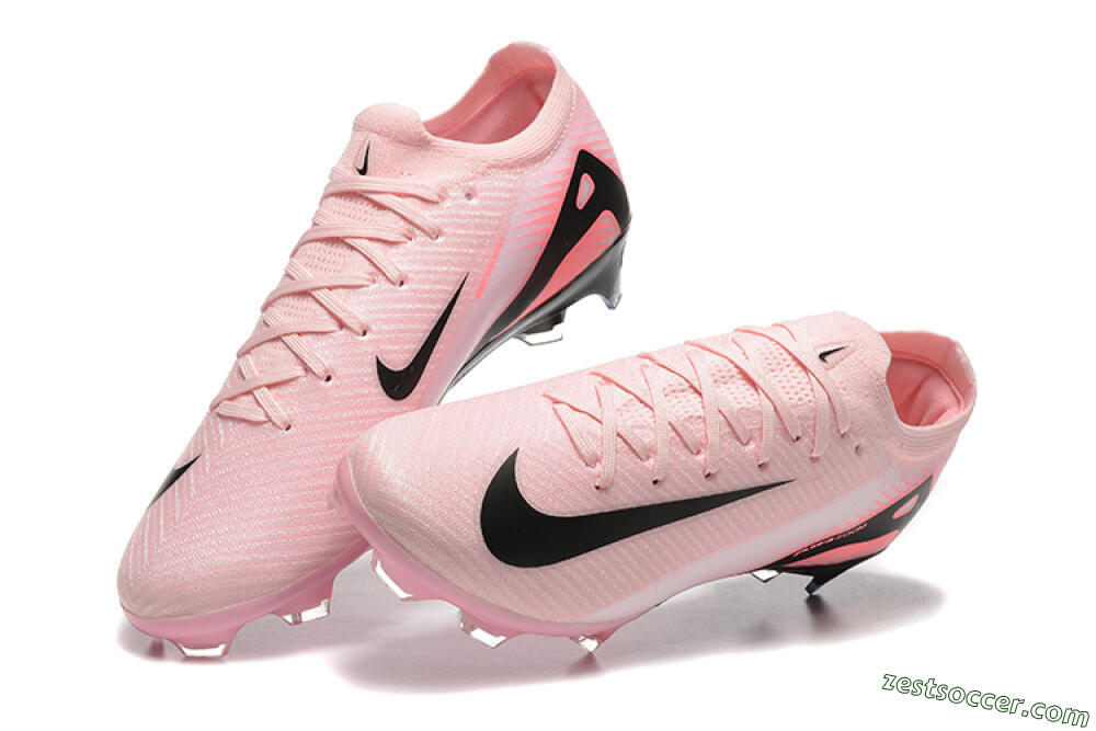 Nike Air Zoom Mercurial Vapor 16 Elite FG Low-Tops Soccer Cleats - Pink/Black 5