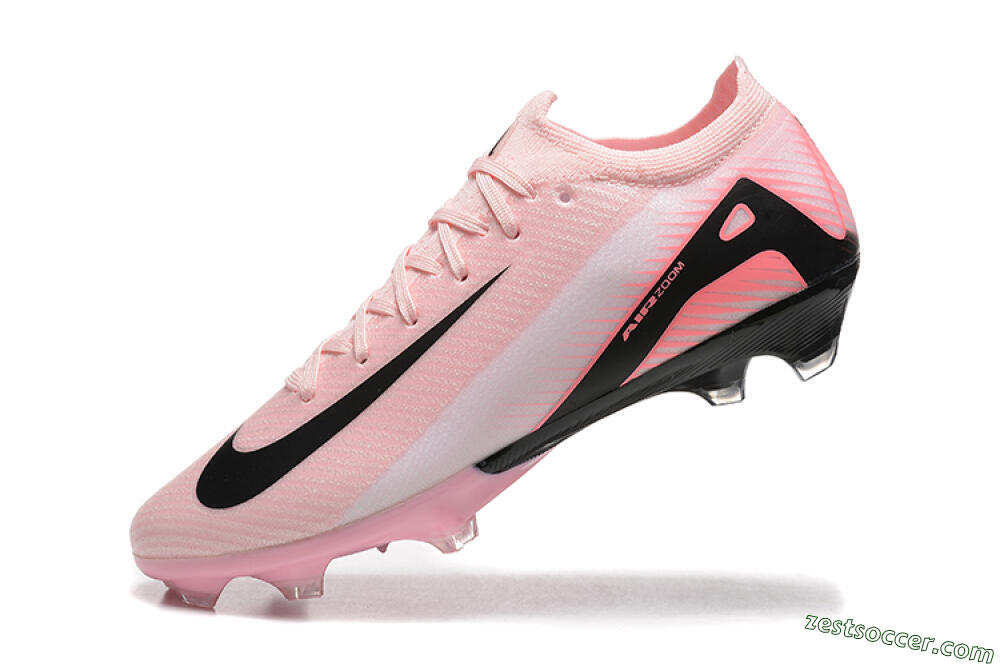 Nike Air Zoom Mercurial Vapor 16 Elite FG Low-Tops Soccer Cleats - Pink/Black 7