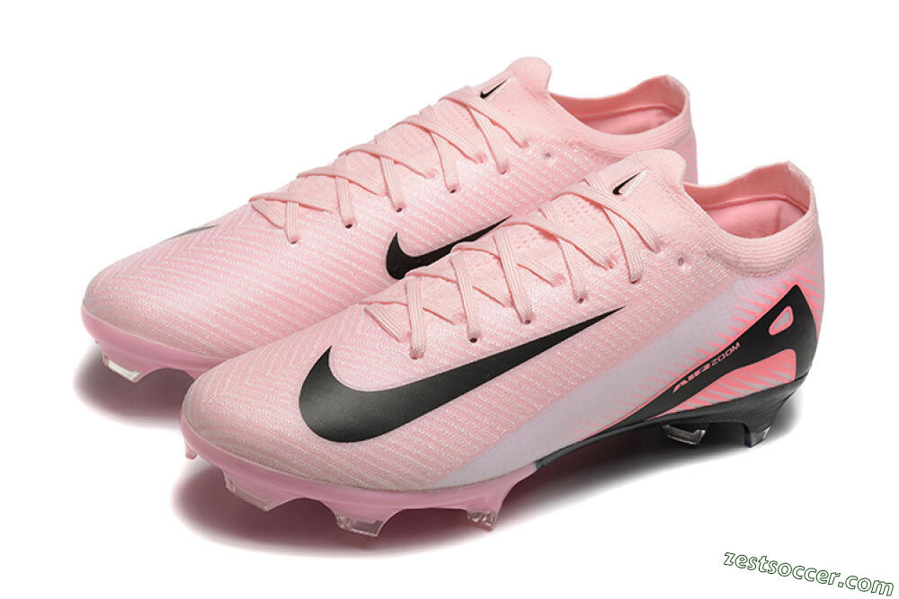 Nike Air Zoom Mercurial Vapor 16 Elite FG Low-Tops Soccer Cleats - Pink/Black 8