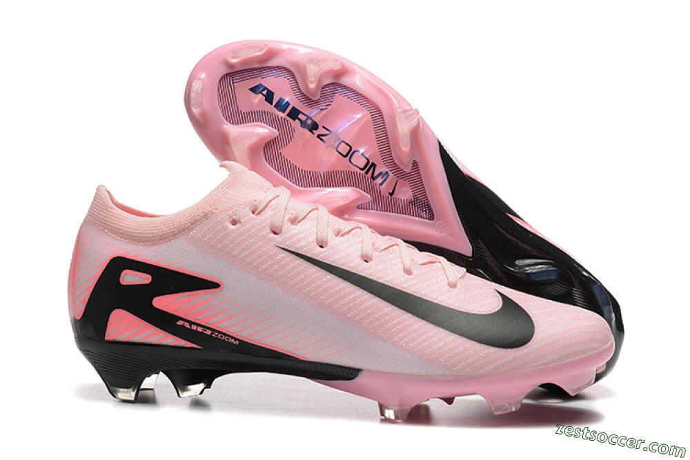 Nike Air Zoom Mercurial Vapor 16 Elite FG Low-Tops Soccer Cleats - Pink/Black 0