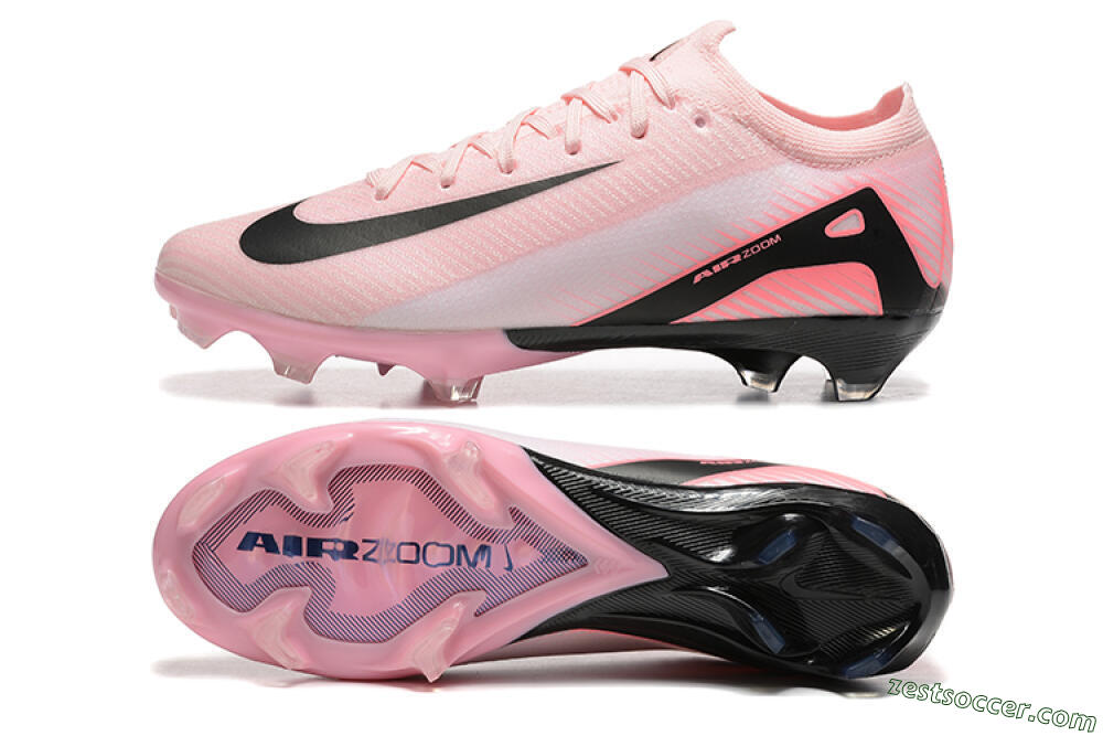 Nike Air Zoom Mercurial Vapor 16 Elite FG Low-Tops Soccer Cleats - Pink/Black 1