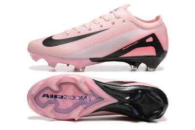 Nike Air Zoom Mercurial Vapor 16 Elite FG Low-Tops Soccer Cleats - Pink/Black