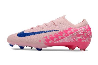 Nike Air Zoom Mercurial Vapor 16 Elite FG Low-Tops Soccer Cleats - Pink/White/Blue