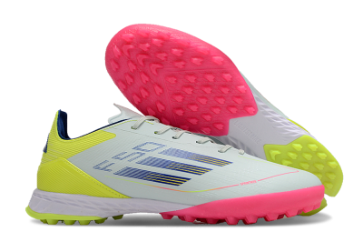 Adidas F50 Pro TF Low-Tops Soccer Shoes - Almost Blue/Semi Lucid Blue/Semi Solar Yellow