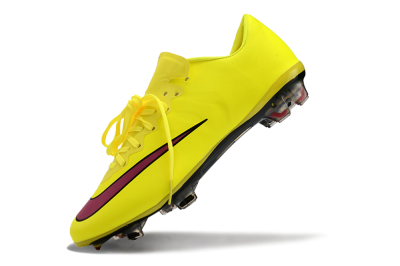 Nike Mercurial Vapor 10 FG Low-Tops Soccer Cleats - Yellow/Black/Red