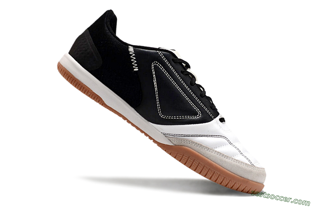 Adidas Top Sala Competition IC Low-Tops Soccer Shoes - White/Black/Gold 4
