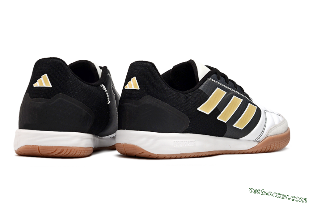 Adidas Top Sala Competition IC Low-Tops Soccer Shoes - White/Black/Gold 6