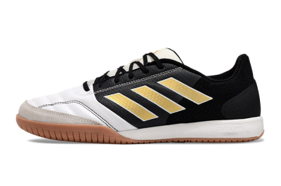 Adidas Top Sala Competition IC Low-Tops Soccer Shoes - White/Black/Gold