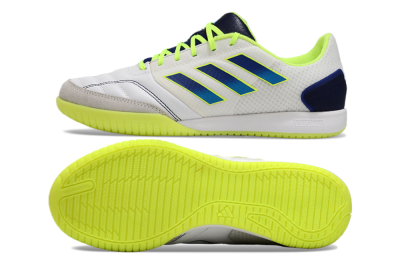 Adidas Top Sala Competition IC Low-Tops Soccer Shoes - White/Blue/Yellow