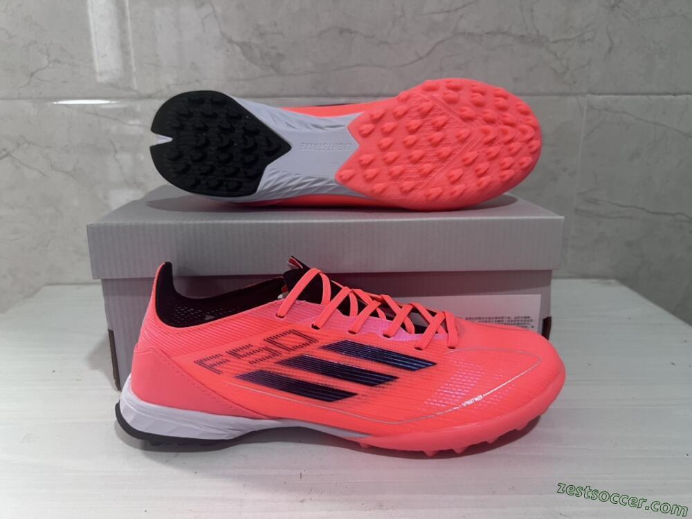 Adidas F50 Adizero TF Low-Tops Soccer Shoes - Red/Black