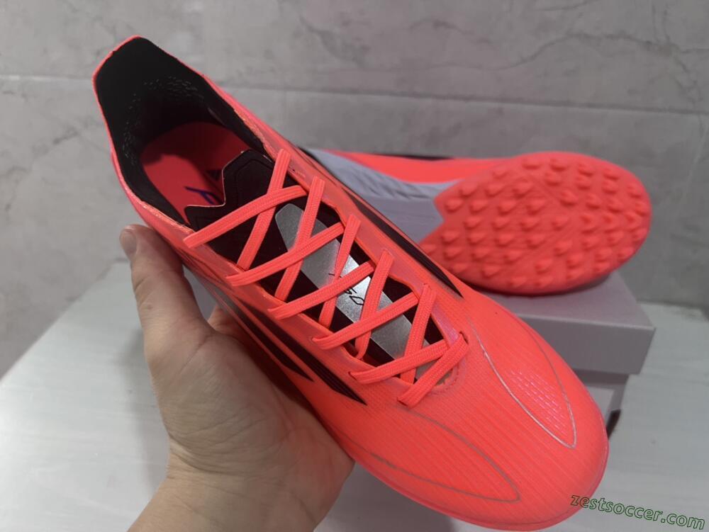 Adidas F50 Adizero TF Low-Tops Soccer Shoes - Red/Black
