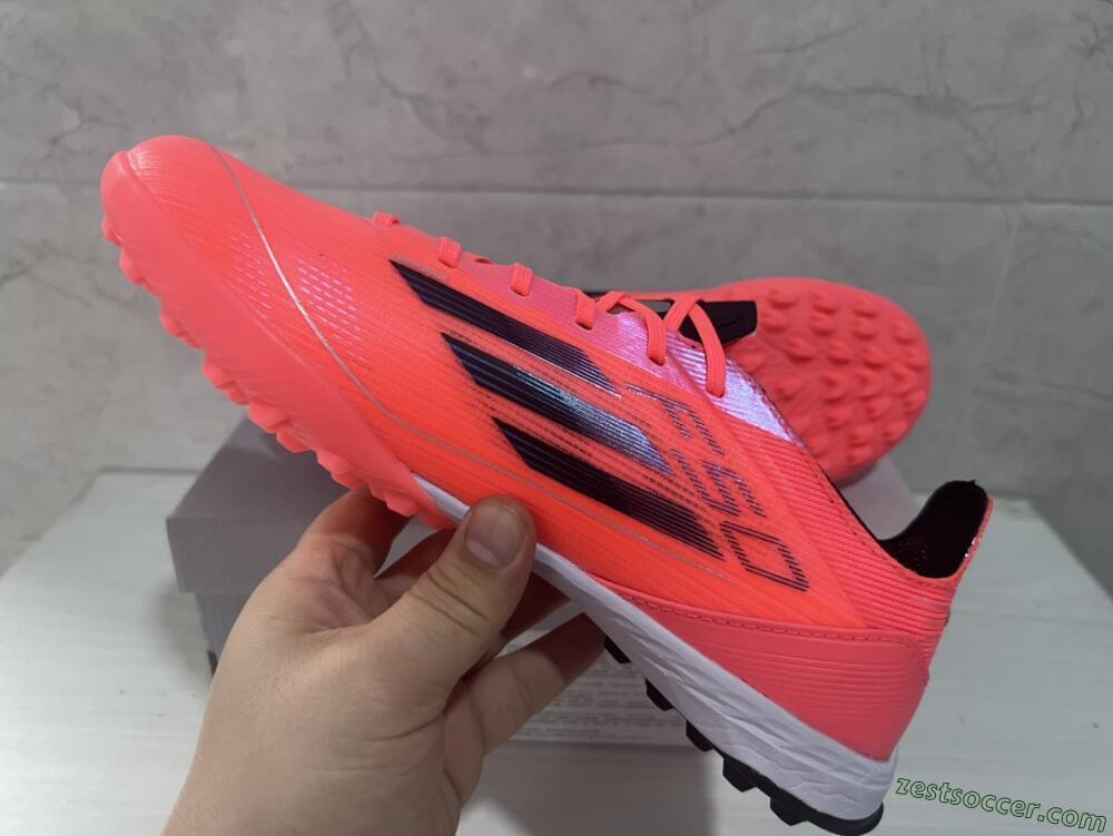 Adidas F50 Adizero TF Low-Tops Soccer Shoes - Red/Black