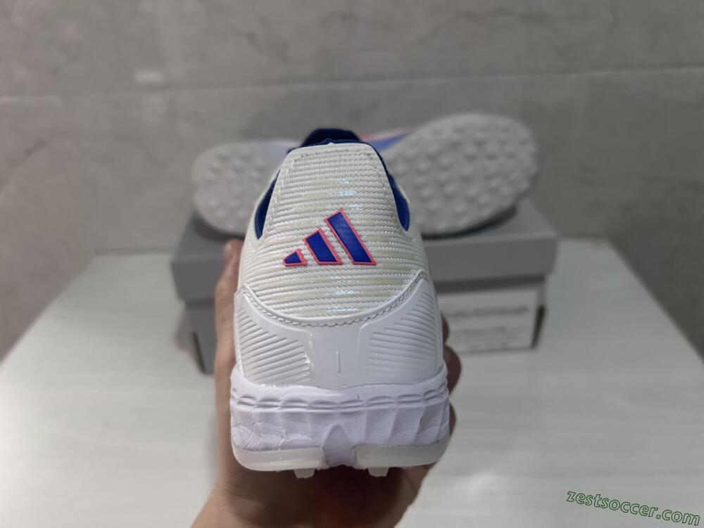 Adidas F50 Pro TF Low-Tops Soccer Shoes - Blue/Red/Beige