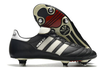 Adidas Copa World Cup SG Low-Tops Soccer Cleats - Black/White/Red