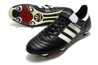 Adidas Copa World Cup SG Low-Tops Soccer Cleats - Black/White/Red
