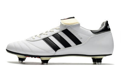 Adidas Copa World Cup SG Low-Tops Soccer Cleats - White/Black/Red