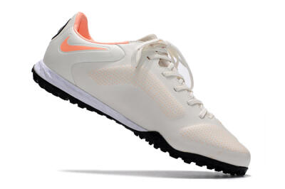 Nike React Tiempo Legend 9 Pro TF Low-Tops Soccer Shoes - White/Yellow/Black
