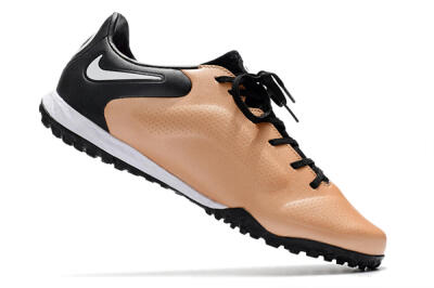 Nike React Tiempo Legend 9 Pro TF Low-Tops Soccer Shoes - Gold/White/Black