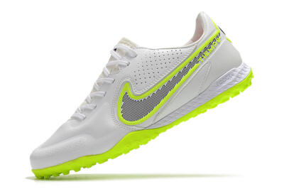 Nike React Tiempo Legend 9 Pro TF Low-Tops Soccer Shoes - White/Yellow/Black