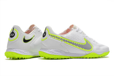 Nike React Tiempo Legend 9 Pro TF Low-Tops Soccer Shoes - White/Yellow/Black