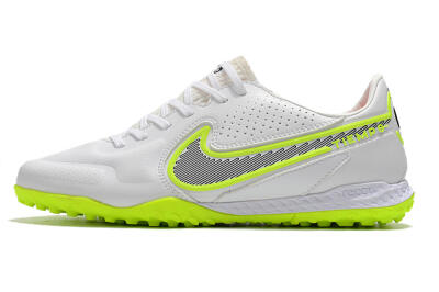 Nike React Tiempo Legend 9 Pro TF Low-Tops Soccer Shoes - White/Yellow/Black