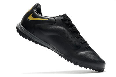 Nike React Tiempo Legend 9 Pro TF Low-Tops Soccer Shoes - Black/Gold/White