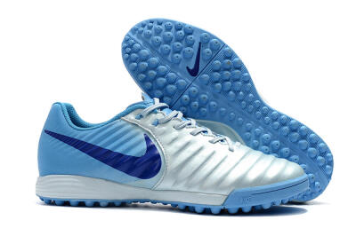 Nike Tiempox Ligera IV TF Low-Tops Soccer Shoes - Jade/Blue