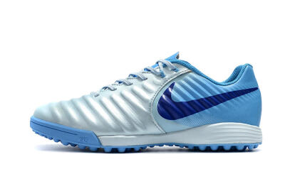 Nike Tiempox Ligera IV TF Low-Tops Soccer Shoes - Jade/Blue