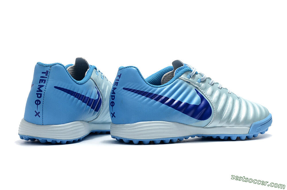 Nike Tiempox Ligera IV TF Low-Tops Soccer Shoes - Jade/Blue 9