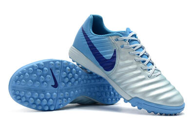 Nike Tiempox Ligera IV TF Low-Tops Soccer Shoes - Jade/Blue