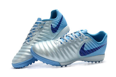 Nike Tiempox Ligera IV TF Low-Tops Soccer Shoes - Jade/Blue