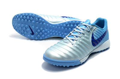 Nike Tiempox Ligera IV TF Low-Tops Soccer Shoes - Jade/Blue