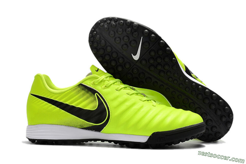 Nike Tiempox Ligera IV TF Low-Tops Soccer Shoes - Yellow/Black/White 0