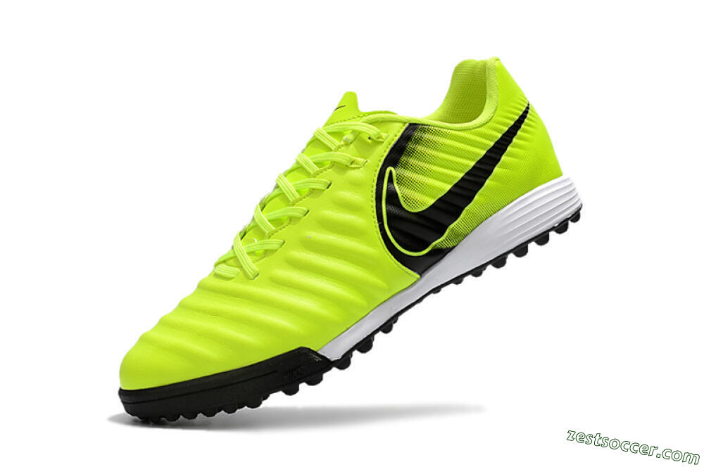 Nike Tiempox Ligera IV TF Low-Tops Soccer Shoes - Yellow/Black/White 8