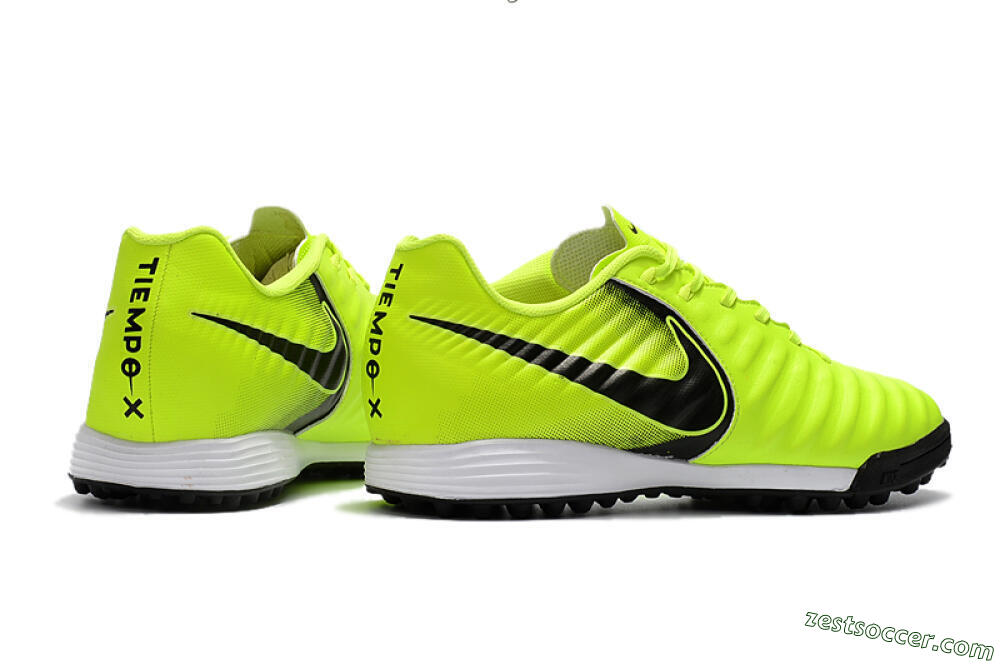 Nike Tiempox Ligera IV TF Low-Tops Soccer Shoes - Yellow/Black/White 9