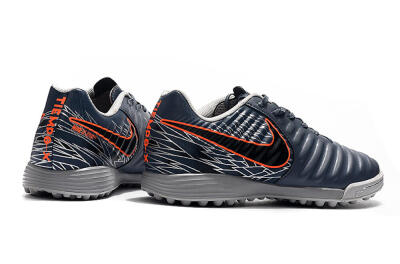 Nike Tiempox Ligera IV TF Low-Tops Soccer Shoes - Grey/Red/Black