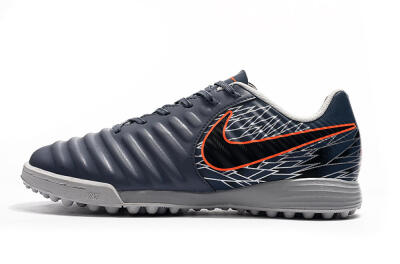Nike Tiempox Ligera IV TF Low-Tops Soccer Shoes - Grey/Red/Black