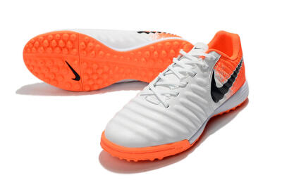 Nike Tiempox Ligera IV TF Low-Tops Soccer Shoes - White/Black/Red
