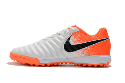 Nike Tiempox Ligera IV TF Low-Tops Soccer Shoes - White/Black/Red