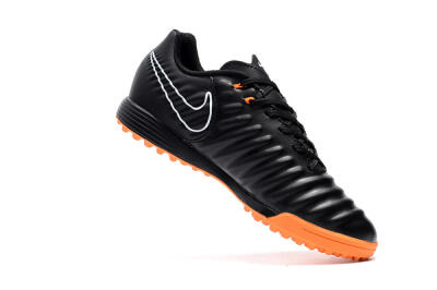 Nike Tiempox Ligera IV TF Low-Tops Soccer Shoes - Black/White/Red