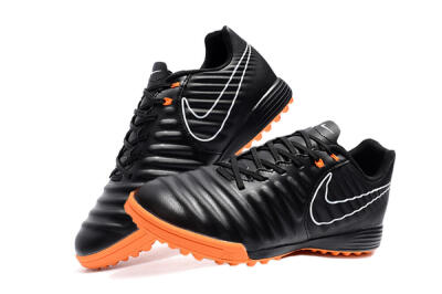 Nike Tiempox Ligera IV TF Low-Tops Soccer Shoes - Black/White/Red