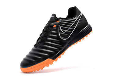 Nike Tiempox Ligera IV TF Low-Tops Soccer Shoes - Black/White/Red