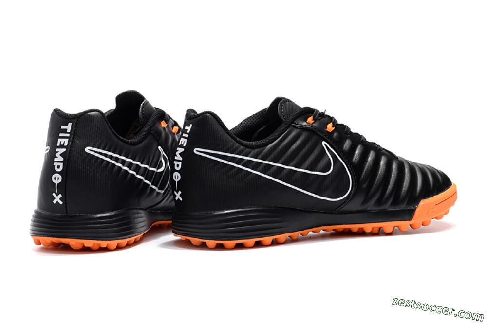 Nike Tiempox Ligera IV TF Low-Tops Soccer Shoes - Black/White/Red 9