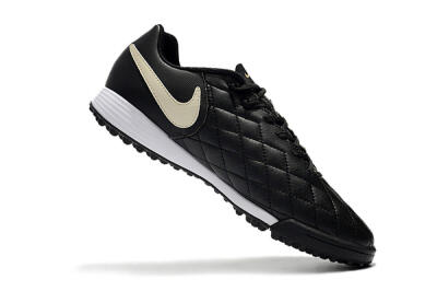 Nike Tiempox Finale 10R TF Low-Tops Soccer Shoes - Black/Beige/White