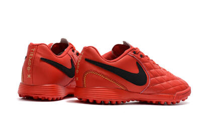 Nike Tiempox Finale 10R TF Low-Tops Soccer Shoes - Red/Black