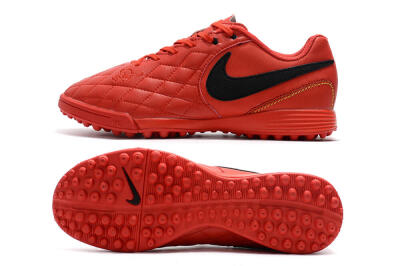Nike Tiempox Finale 10R TF Low-Tops Soccer Shoes - Red/Black