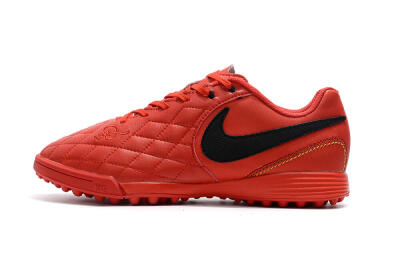 Nike Tiempox Finale 10R TF Low-Tops Soccer Shoes - Red/Black